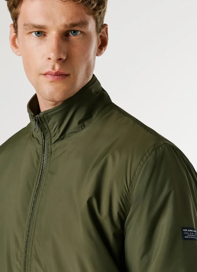 Harrington Jacket with High Neck Harrington Jacket with High Neck