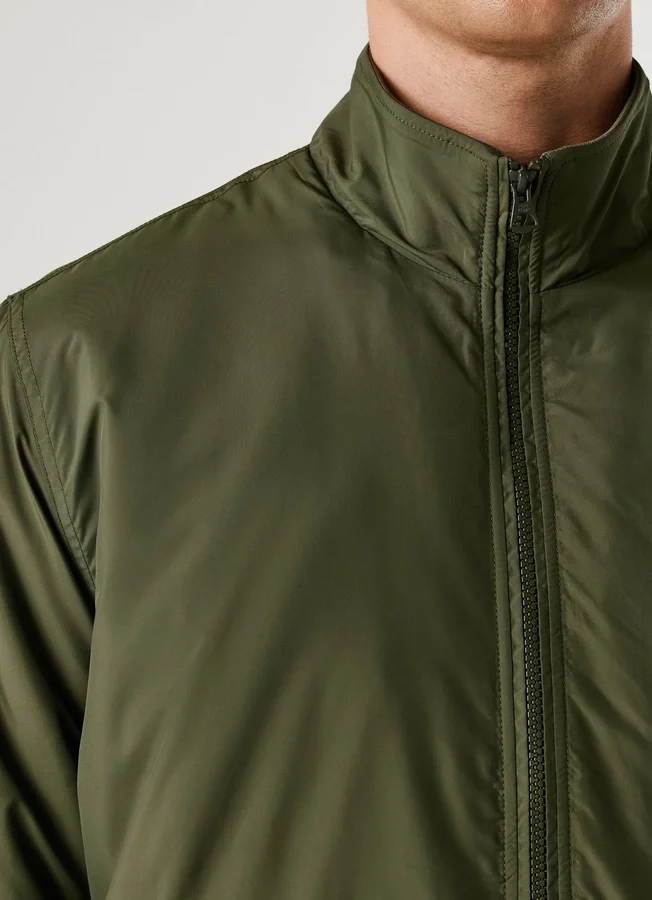 Harrington Jacket with High Neck Harrington Jacket with High Neck