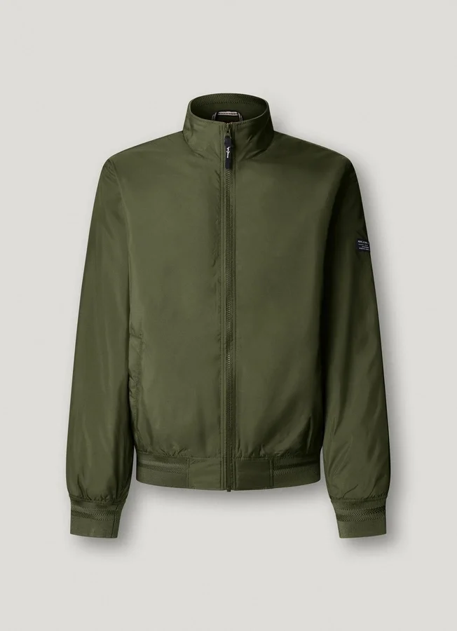 Harrington Jacket with High Neck Harrington Jacket with High Neck