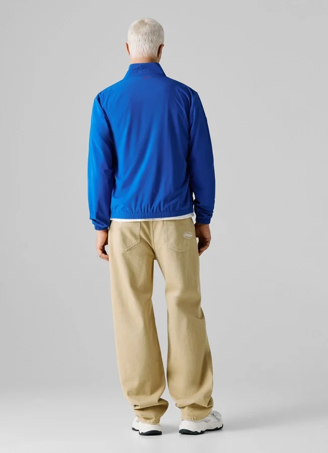 High Collar Jacket with Logo High Collar Jacket with Logo