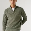 High Neck Half-Zip Jumper