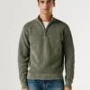 High Neck Half-Zip Jumper