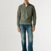 High Neck Half-Zip Jumper