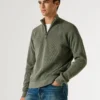 High Neck Half-Zip Jumper