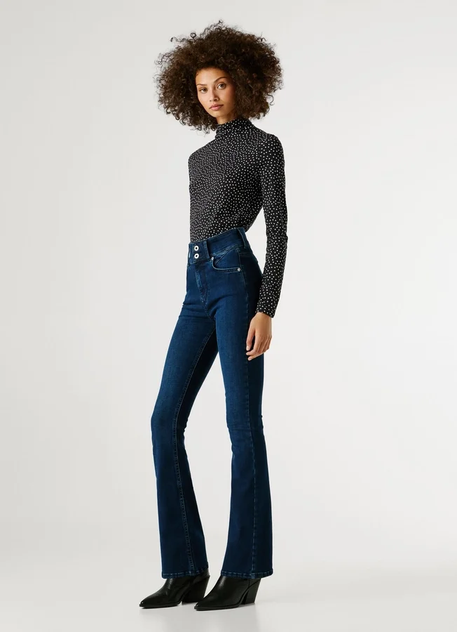 High-Rise Flare Fit Jeans High-Rise Flare Fit Jeans