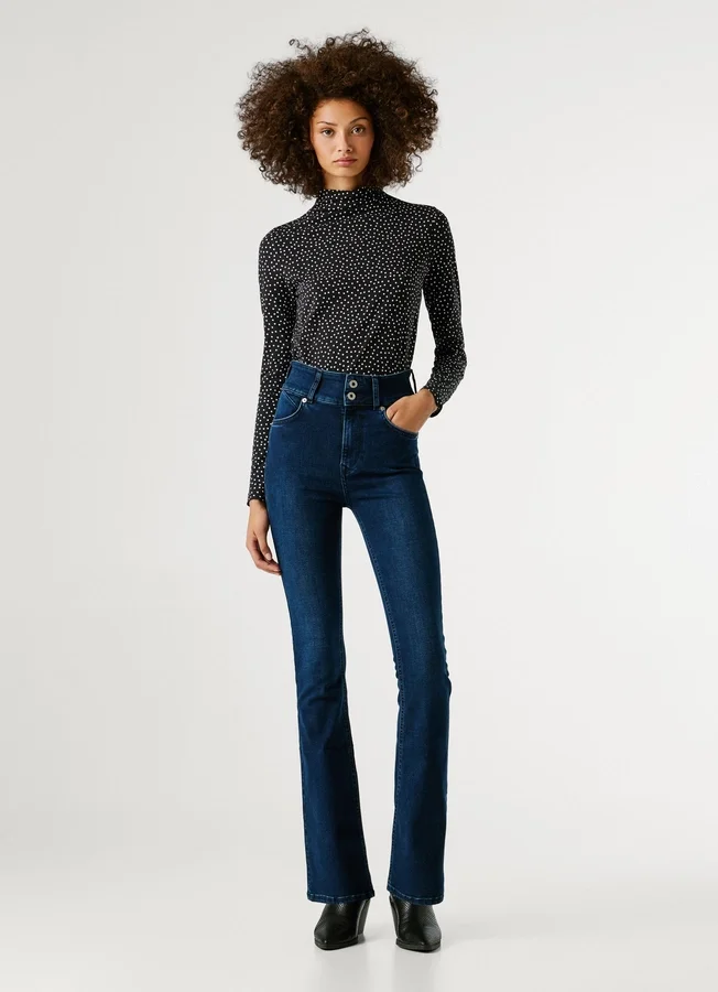 High-Rise Flare Fit Jeans High-Rise Flare Fit Jeans