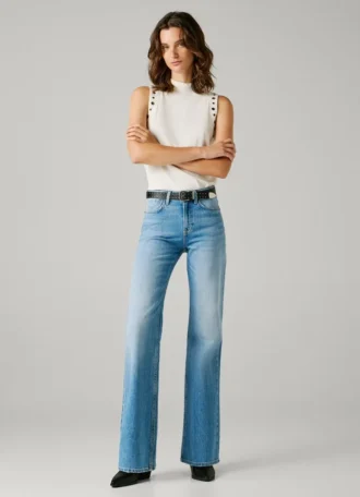 High-Rise Flare Fit Jeans – Willa