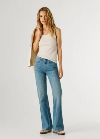 High-Rise Flare Fit Jeans – Willa