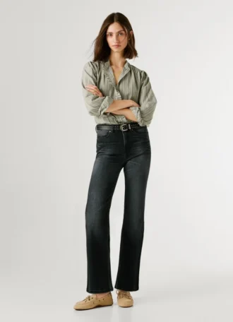 High-Rise Flare Fit Jeans – Willa