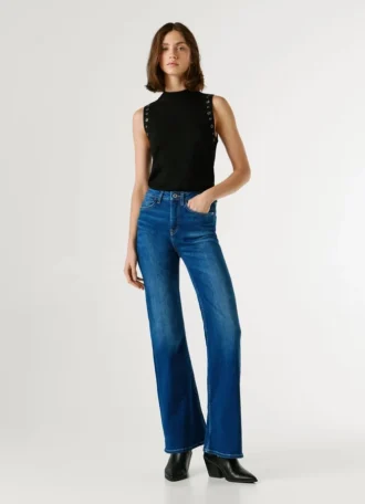 High-Rise Flare Fit Jeans – Willa