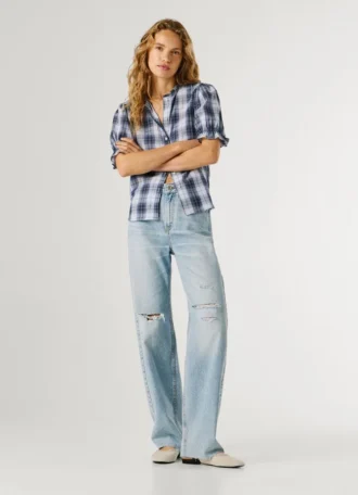 High-Rise Straight Fit Jeans – Eden