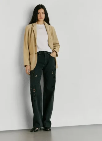 High-Rise Straight Fit Jeans – Eden