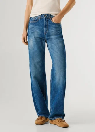 High-Rise Straight Fit Jeans – Eden