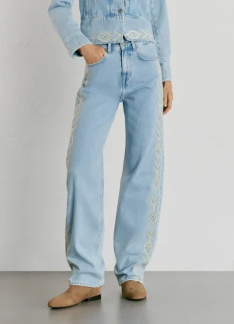 High-Rise Straight Fit Jeans – Eden