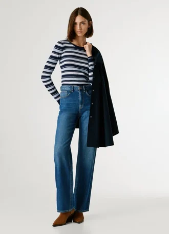 High-Rise Straight Fit Jeans – Lexa