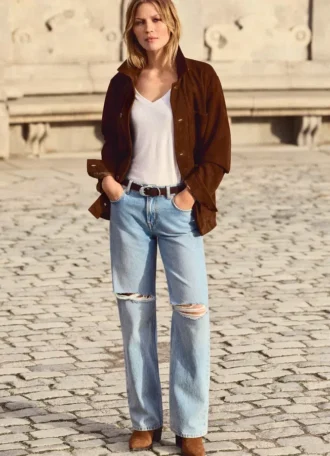 High-Rise Straight Fit Jeans – Lexa