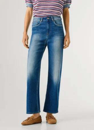 High-Rise Straight Fit Jeans – Lexa