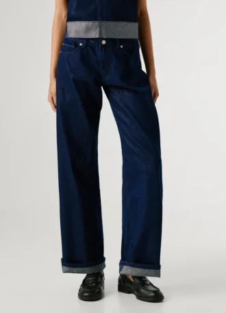 High-Rise Wide Fit Jeans – Lina