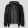 Hooded Bomber Jacket