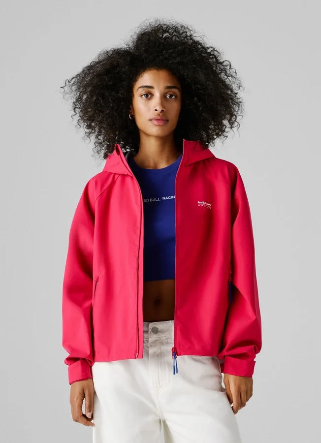 Hooded Windbreaker Jacket Hooded Windbreaker Jacket