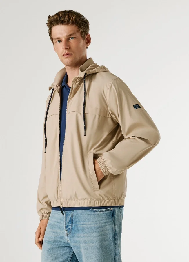 Hooded Windbreaker Jacket Hooded Windbreaker Jacket