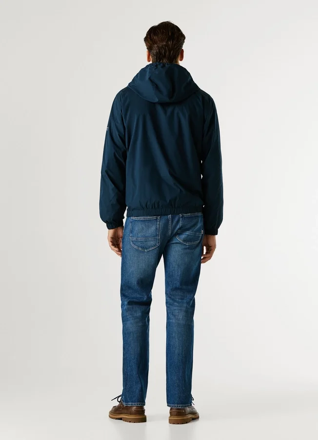 Hooded Windbreaker Jacket Hooded Windbreaker Jacket