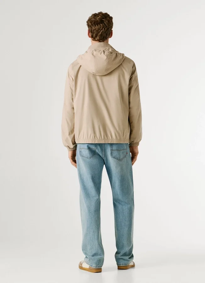 Hooded Windbreaker Jacket Hooded Windbreaker Jacket