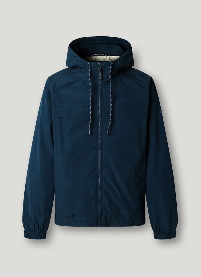 Hooded Windbreaker Jacket Hooded Windbreaker Jacket