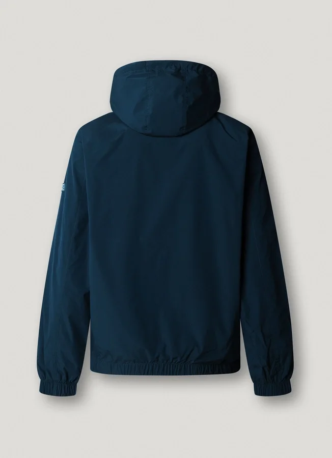Hooded Windbreaker Jacket Hooded Windbreaker Jacket