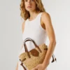 Jute Shoulder Bag
