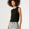 Knit Top with Sequins