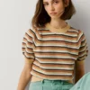 Knit Top with Stripes Knit Top with Stripes