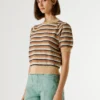 Knit Top with Stripes Knit Top with Stripes