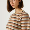 Knit Top with Stripes Knit Top with Stripes