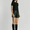 Lamb Leather Shorts Lamb Leather Shorts