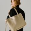 Leather Effect Shopper Bag