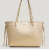 Leather Effect Shopper Bag