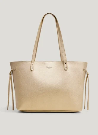 Leather Effect Shopper Bag