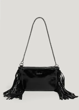 Leather Effect Shoulder Bag