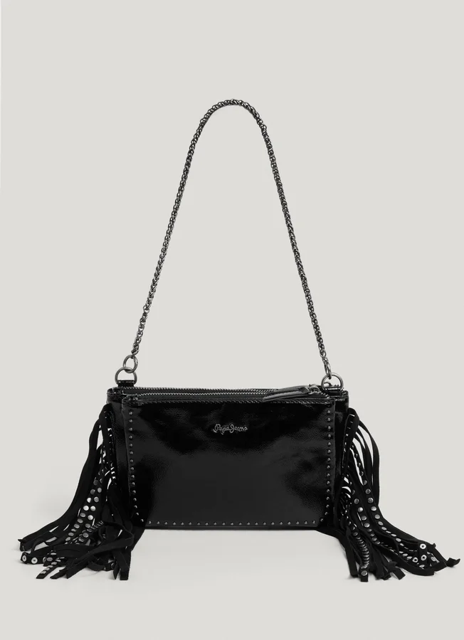 Leather Effect Shoulder Bag Leather Effect Shoulder Bag