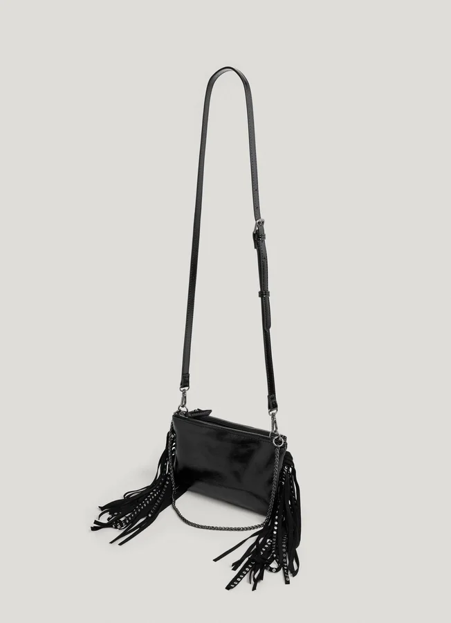 Leather Effect Shoulder Bag Leather Effect Shoulder Bag