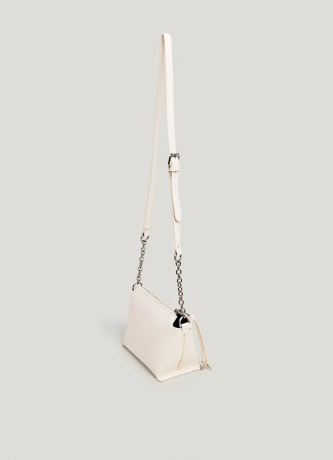 Leather Effect Shoulder Bag Leather Effect Shoulder Bag