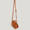 Leather Effect Shoulder Bag with Flap