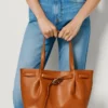 Leather Effect Tote Bag