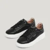 Leather Trainers with Studs