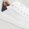 Leather Trainers with Studs