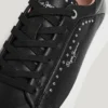 Leather Trainers with Studs