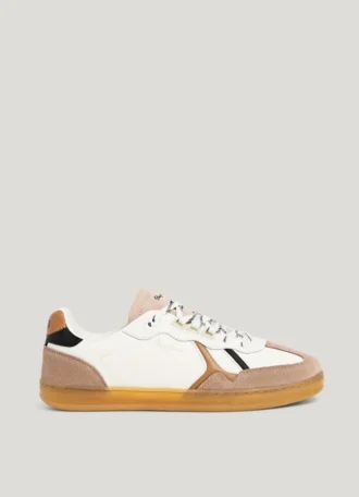 Leather Trainers with Studs – Ball