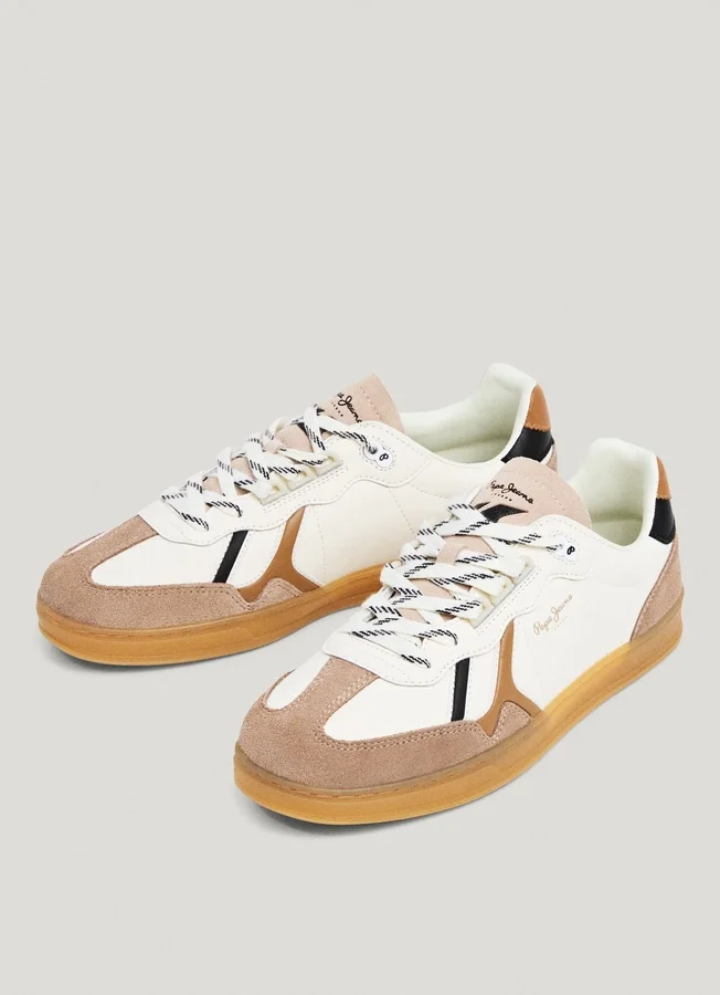 Leather Trainers with Studs – Ball Leather Trainers with Studs – Ball