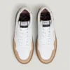 Leather Trainers with Suede Details Leather Trainers with Suede Details
